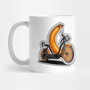 Cartoon Banana Riding Mug